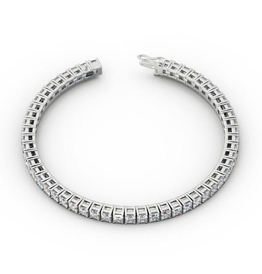 Princess Cut Diamond Double-Row Platinum Tennis Bracelet – Rive Gauche  Jewelry
