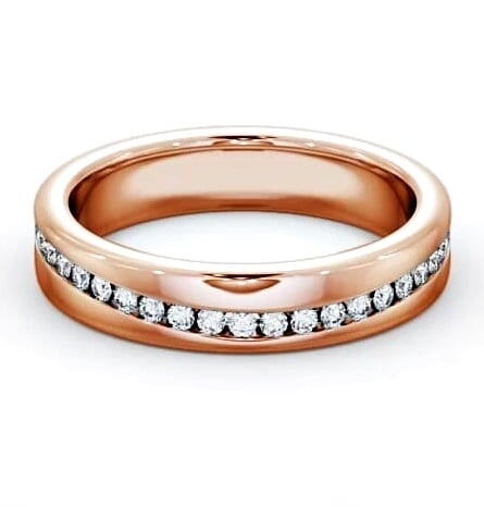 Full Eternity Round Diamond 0.35ct Wedding Ring 9K Rose Gold FE17_RG_THUMB1