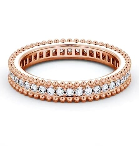 Full Eternity Round Diamond Sphere Detailed Ring 9K Rose Gold FE22_RG_thumb1.jpg