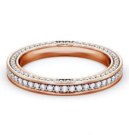 Full Eternity 0.70ct Round Diamond Ring 18K Rose Gold FE25_RG_THUMB1