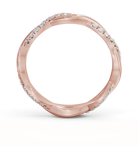 Full Eternity 0.30ct Infinity Design Diamond Ring 9K Rose Gold FE67_RG_THUMB1 