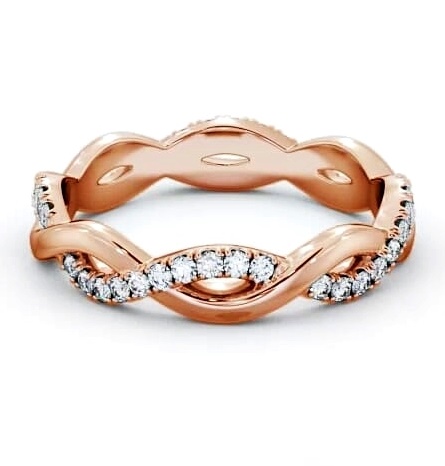 Full Eternity 0.30ct Infinity Design Diamond Ring 9K Rose Gold FE67_RG_THUMB2 