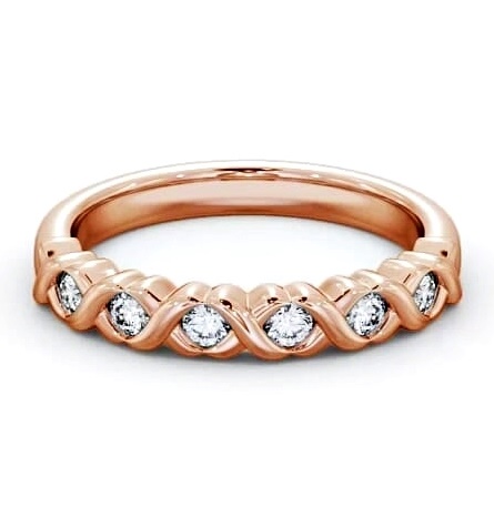 Half Eternity Round Diamond Flush Set Ring 18K Rose Gold FV23_RG_thumb1.jpg