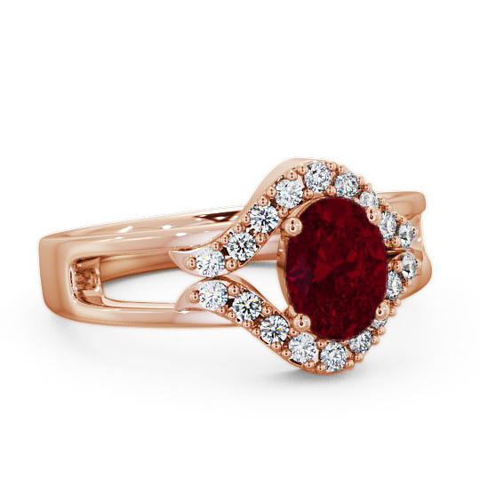 Ruby and Diamond 1.18ct Ring 9K Rose Gold GEM4_RG_RU_THUMB1