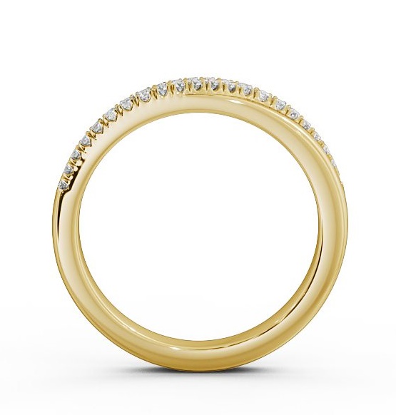 Half Eternity 0.13ct Round Diamond Ring 9K Yellow Gold HE27_YG_THUMB1 