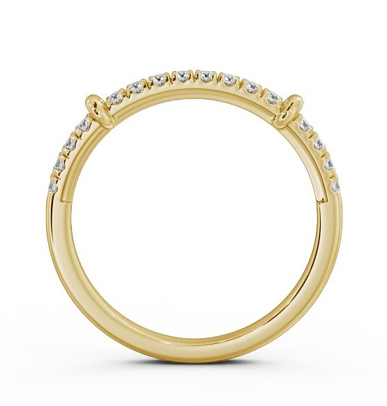 Half Eternity Round Diamond Ring 9K Yellow Gold HE36_YG_THUMB1 