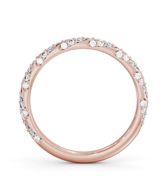 Half Eternity 0.35ct Round Diamond Glamorous Ring 18K Rose Gold HE81_RG_THUMB1 