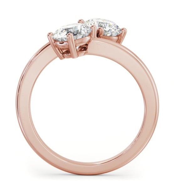 Toi et Moi Round Diamond Ring Set in 18K Rose Gold tw13_rg_thumb1 