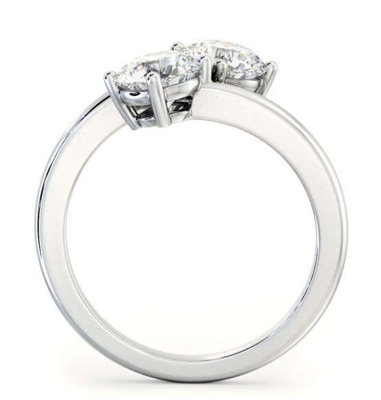 Toi et Moi Round Diamond Ring Set in 18K White Gold tw13_wg_thumb1 