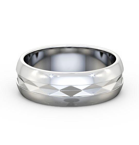 Mens Patterned Wedding Ring 18K White Gold WBM24_WG_thumb1.jpg