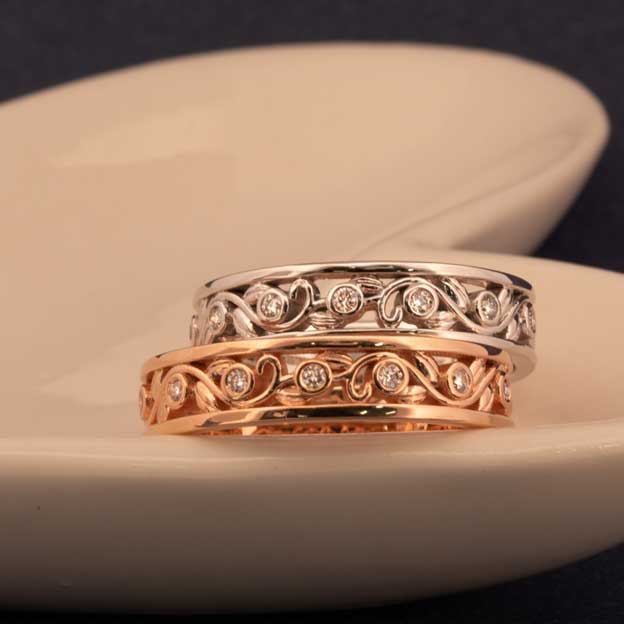 the perfect wedding rings